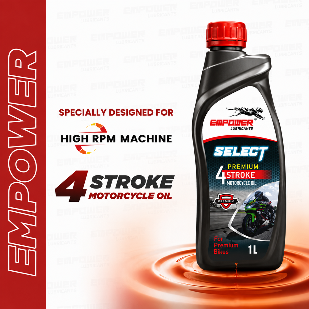 4 Stroke Oil - Ash %: <1.0%