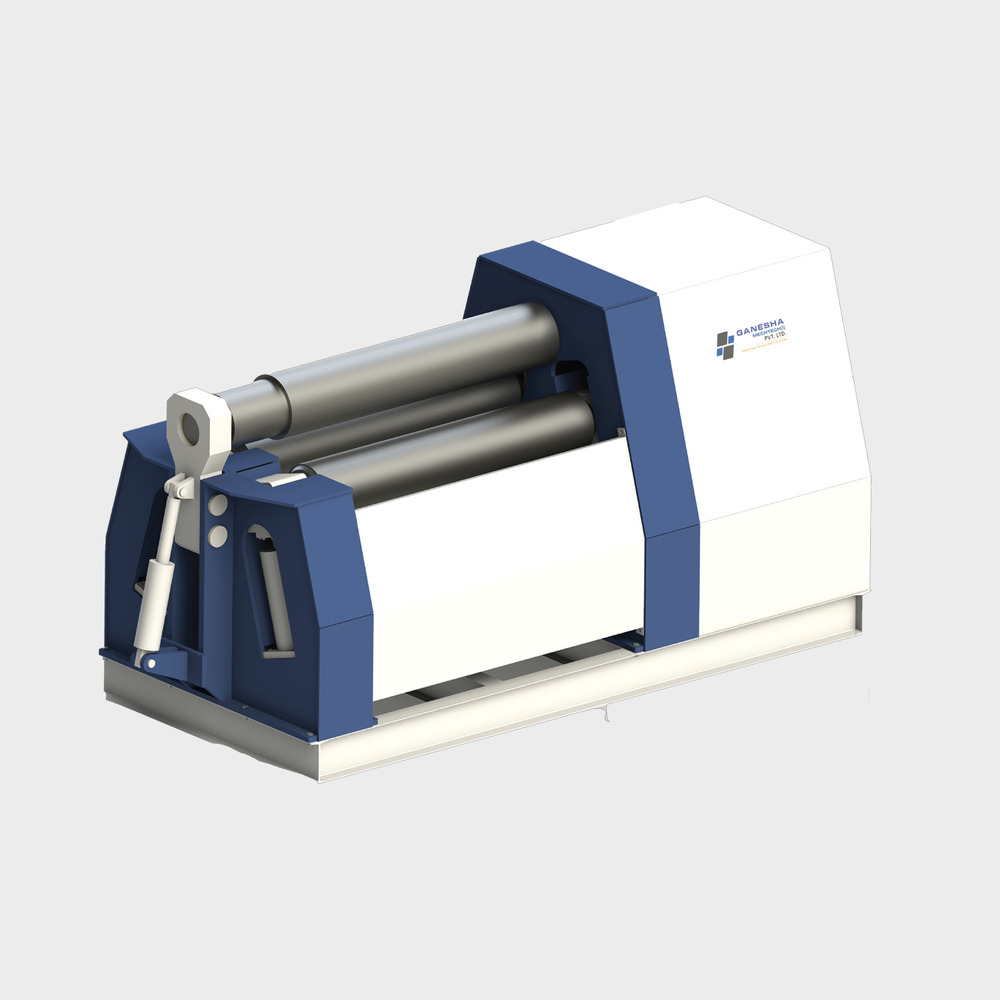 3 Roller Hydraulic Pre Pinch Plate Rolling Machine