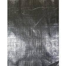 Black Silver Tarpaulin Sheet
