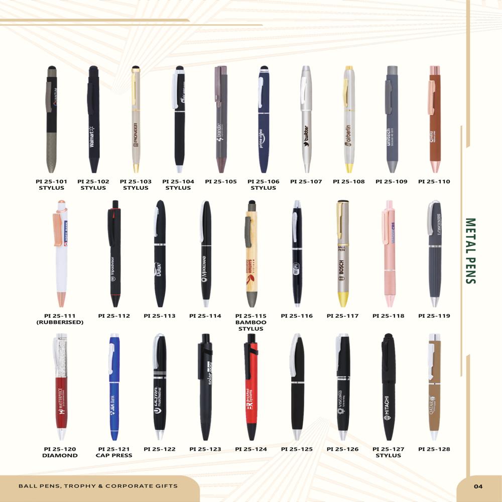 Special metal pen