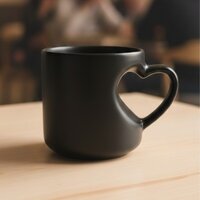 Blackinner Heart Handle Magic Mug - Application: Home
