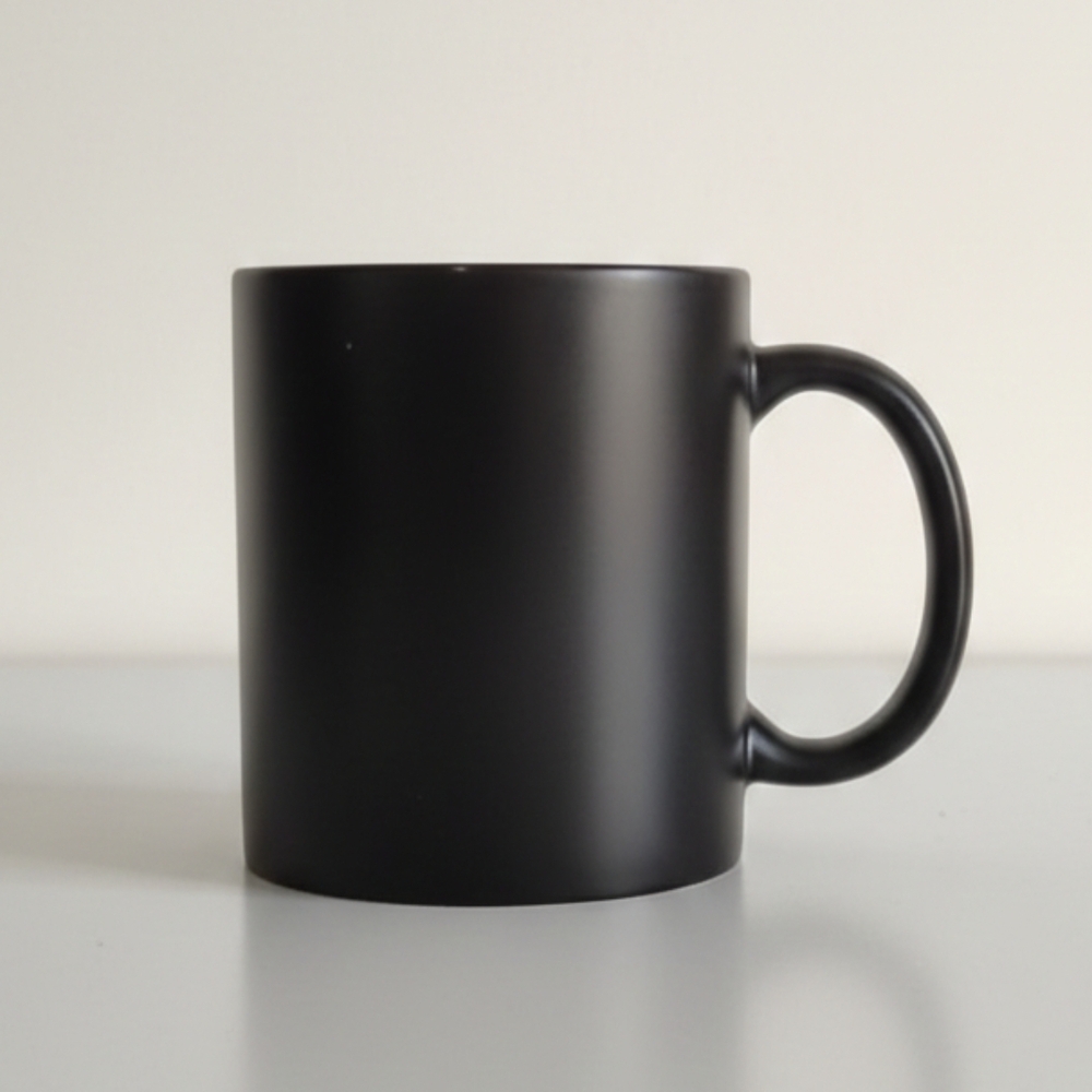 BlackPlain Magic Mug