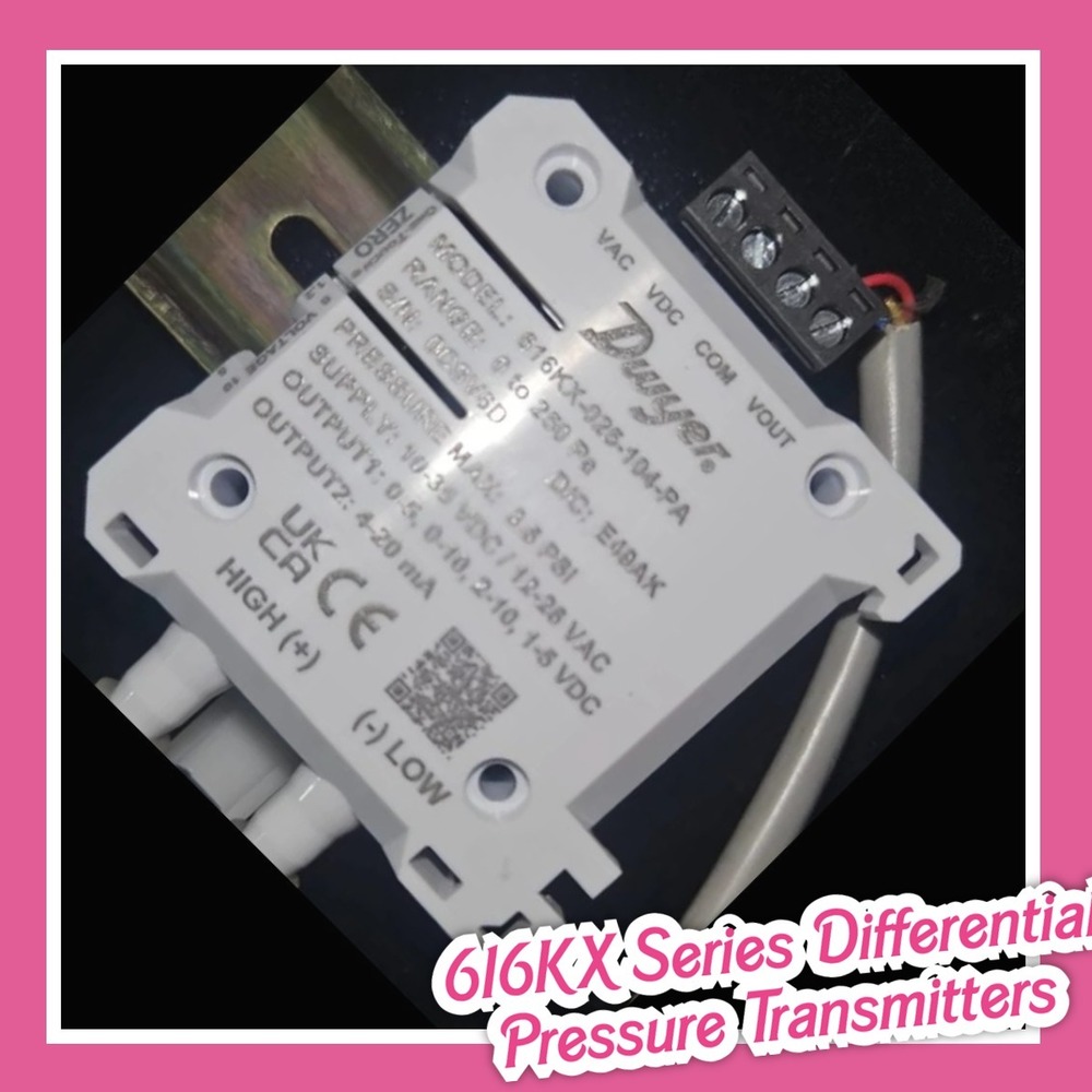 Dwyer Pressure Transmitter Model 616kx-025-104-pa Range 0 To 250 Pascal at 17700.00 INR at Best Price in Delhi | Enviro Tech Industrial Products