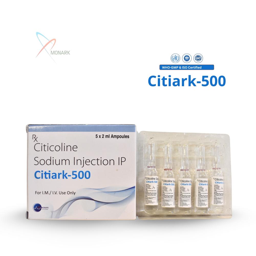 Citicoline 500 Mg 2 Ml - Brand Name: As Per Manufacturer (brand May Vary)