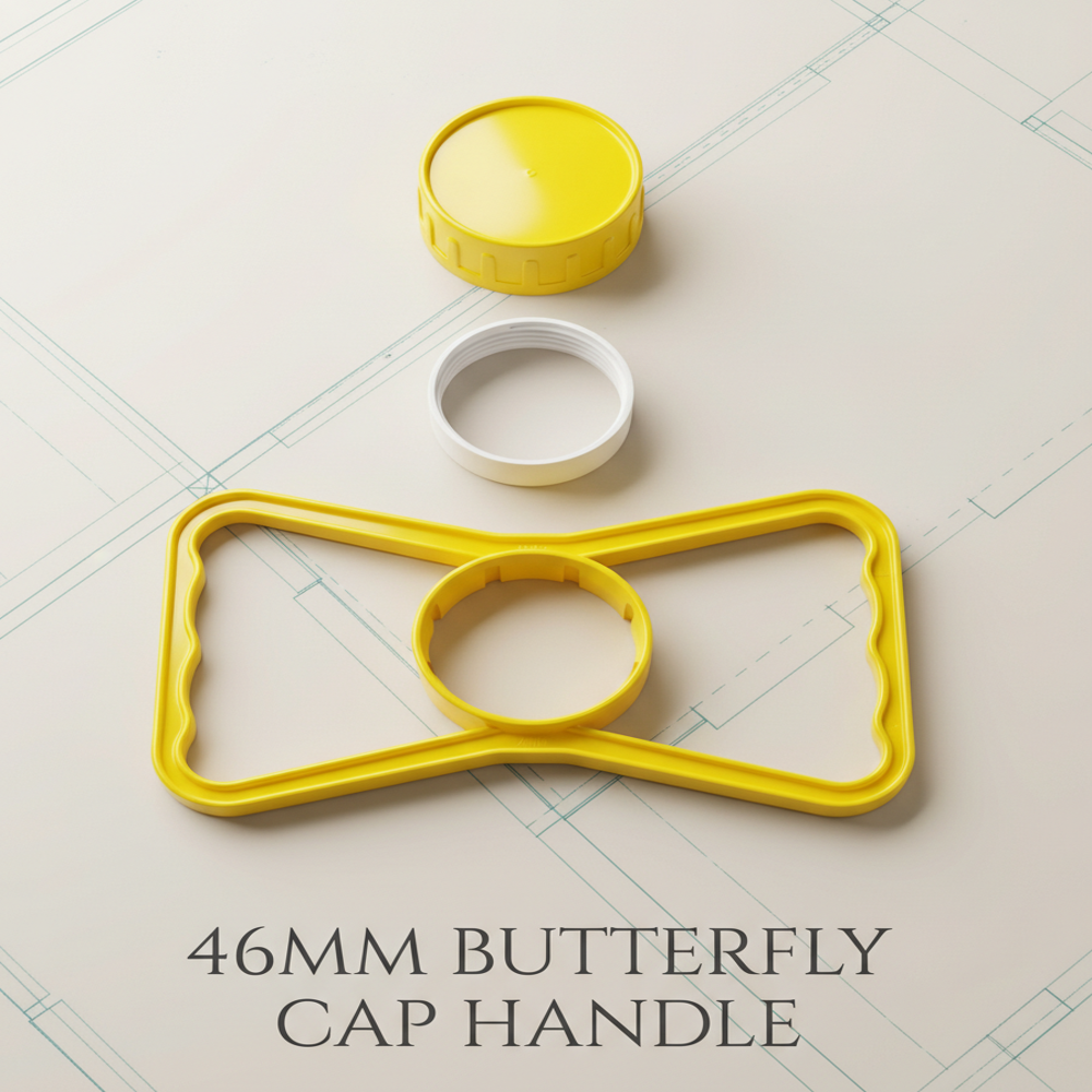 46mm Jar Cap Set - Coating Type: Na