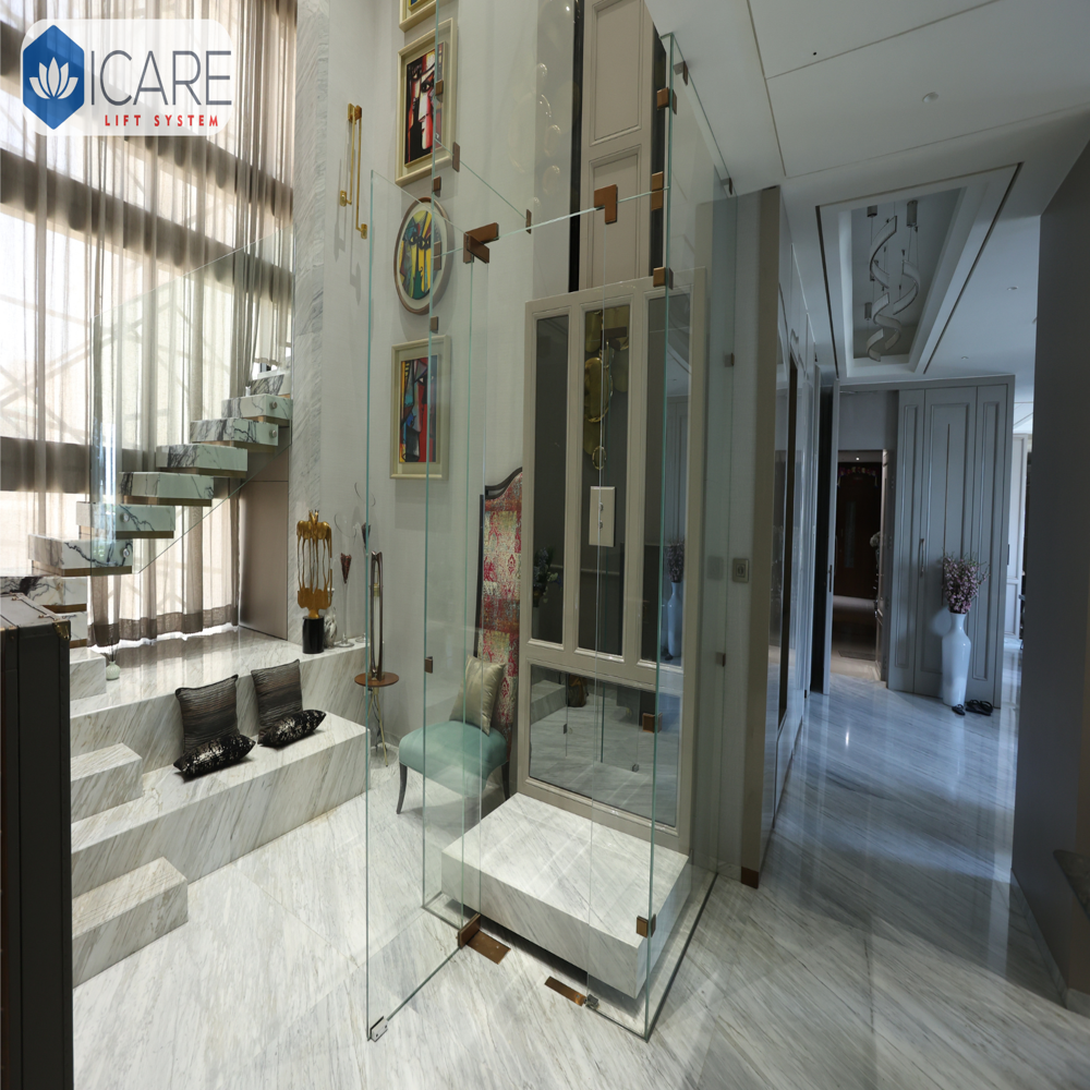Compact Platform Home Lift
