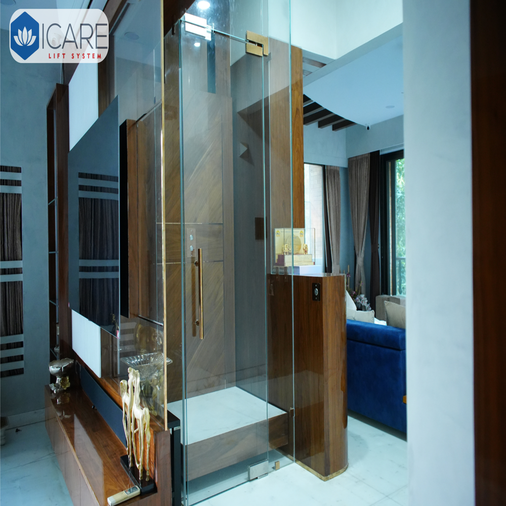 Compact Platform Home Lift