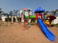 Kids Outdoor Multi Play Station - Uv-stabilized Lldpe & Steel, 15x12x10 Ft | Multicolor, Modular, Multi-activity
