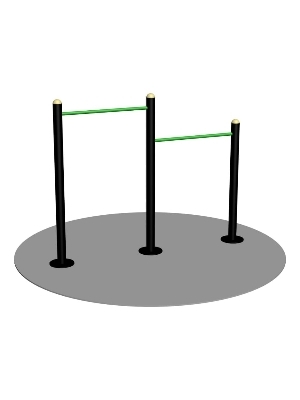Outdoor Two Level Chinup