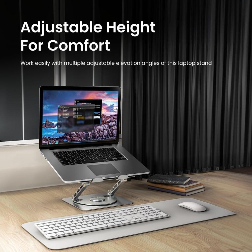 Portronics My Buddy Spinlight Laptop Stand with Cooling