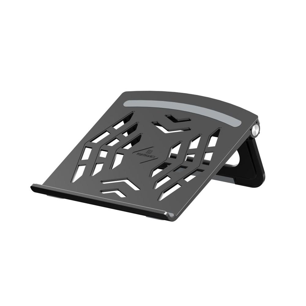 Portronics My Buddy Hexa 5 Laptop Stand with Foldable & Ventilated Design, Ergonomic Elevation,