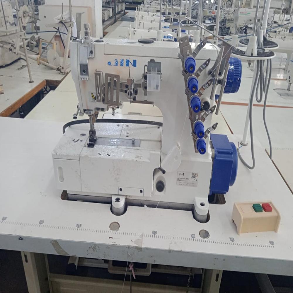 Jin F1F Flat Bed Flatlock Sewing Machine