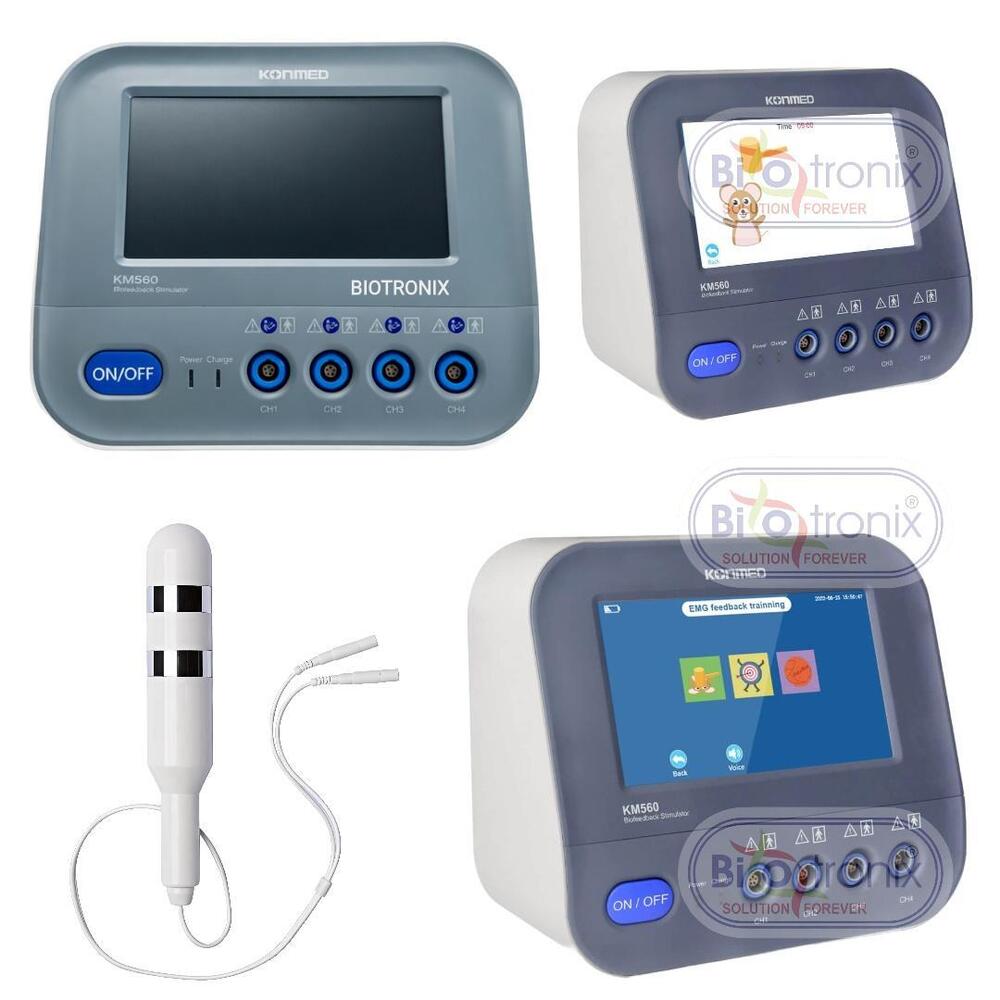 Konmed KM-560 4 Channel EMG Biofeedback System for Rehabs