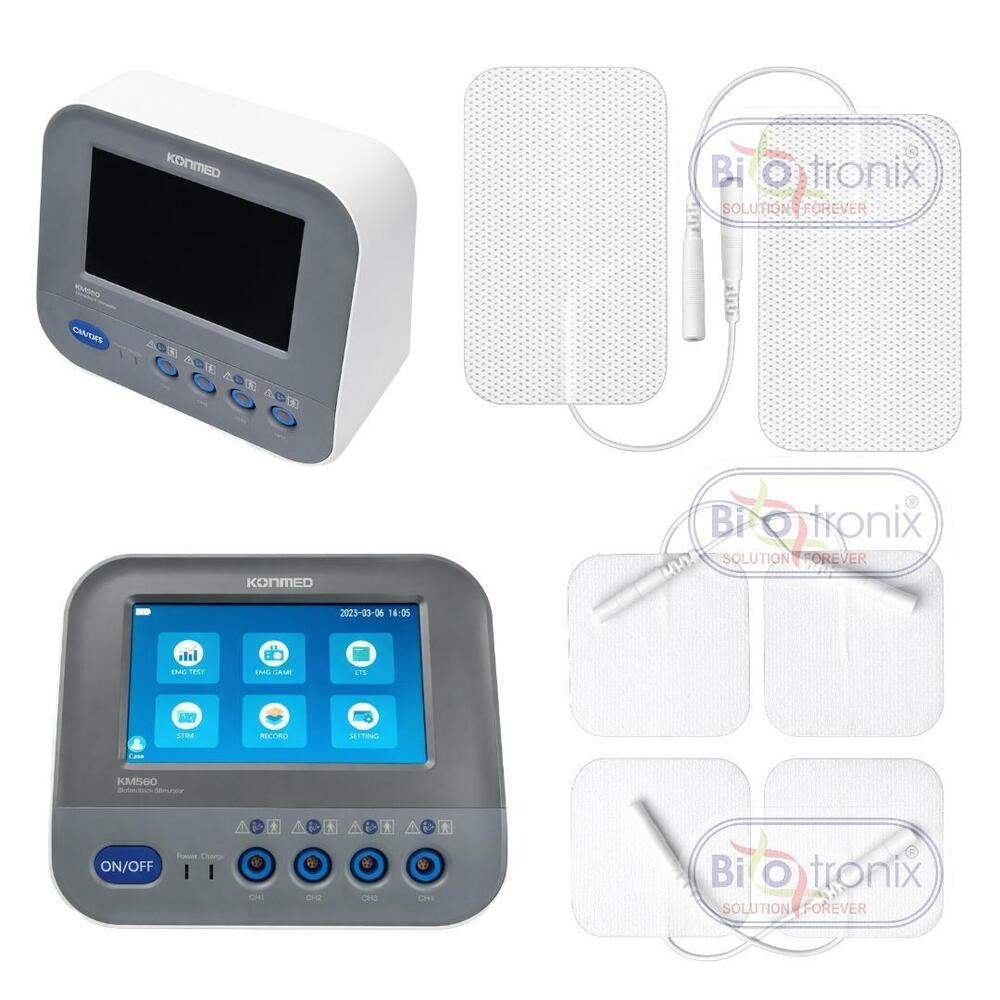 Konmed KM-560 Clinical EMG Biofeedback Device with Gamings