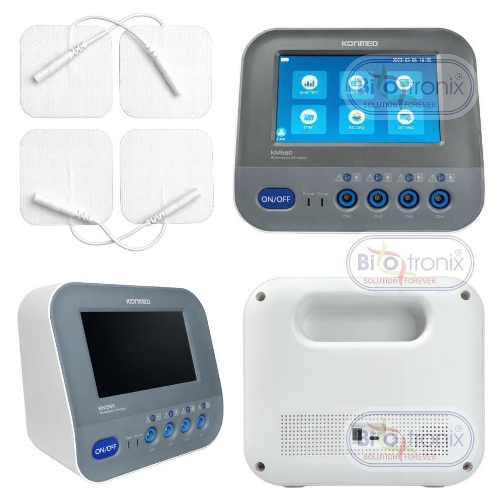 Konmed KM-560 Clinical EMG Biofeedback Device with Gamings