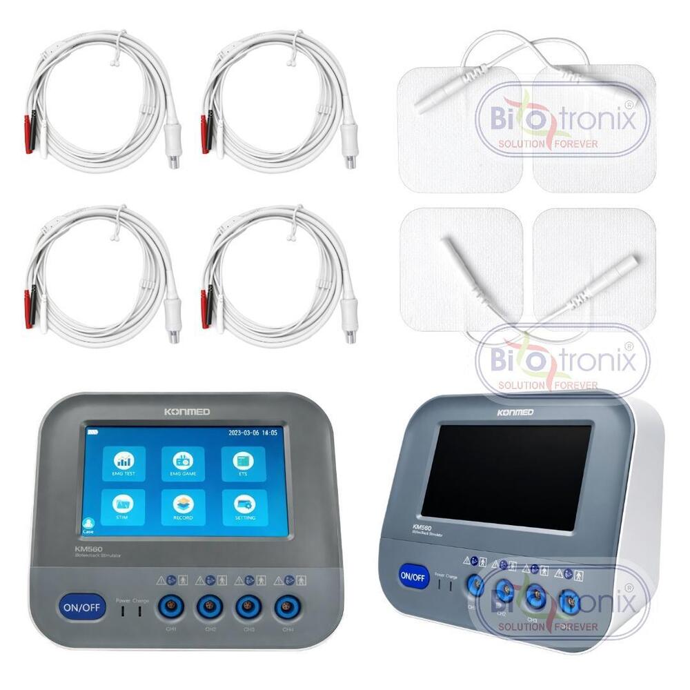 Konmed KM-560 Clinical EMG Biofeedback Device with Gamings