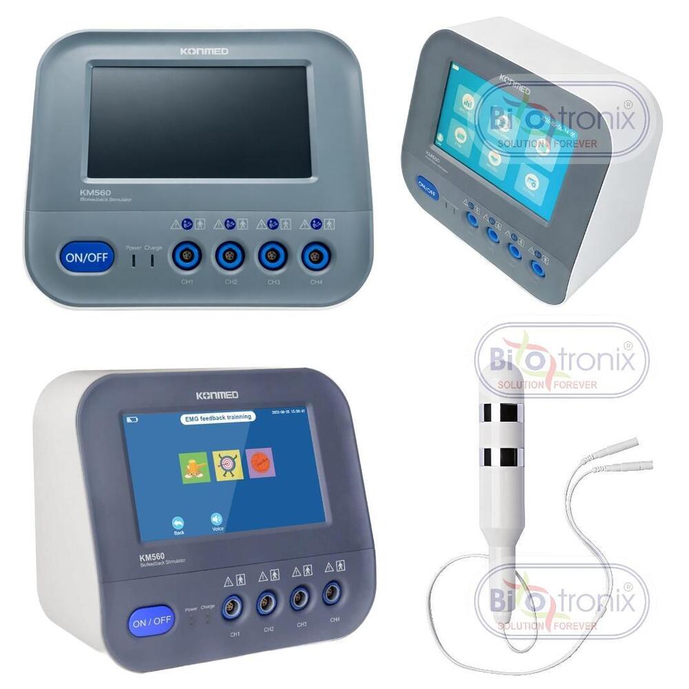 Konmed KM-560 Clinical EMG Biofeedback Device with Gamings
