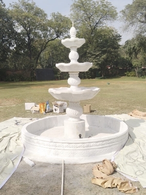 Marble fountain
