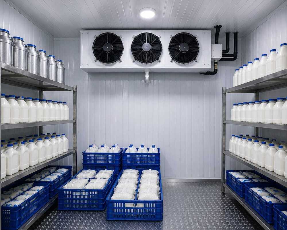 Milk Cold Storage - Door Type: Single Door