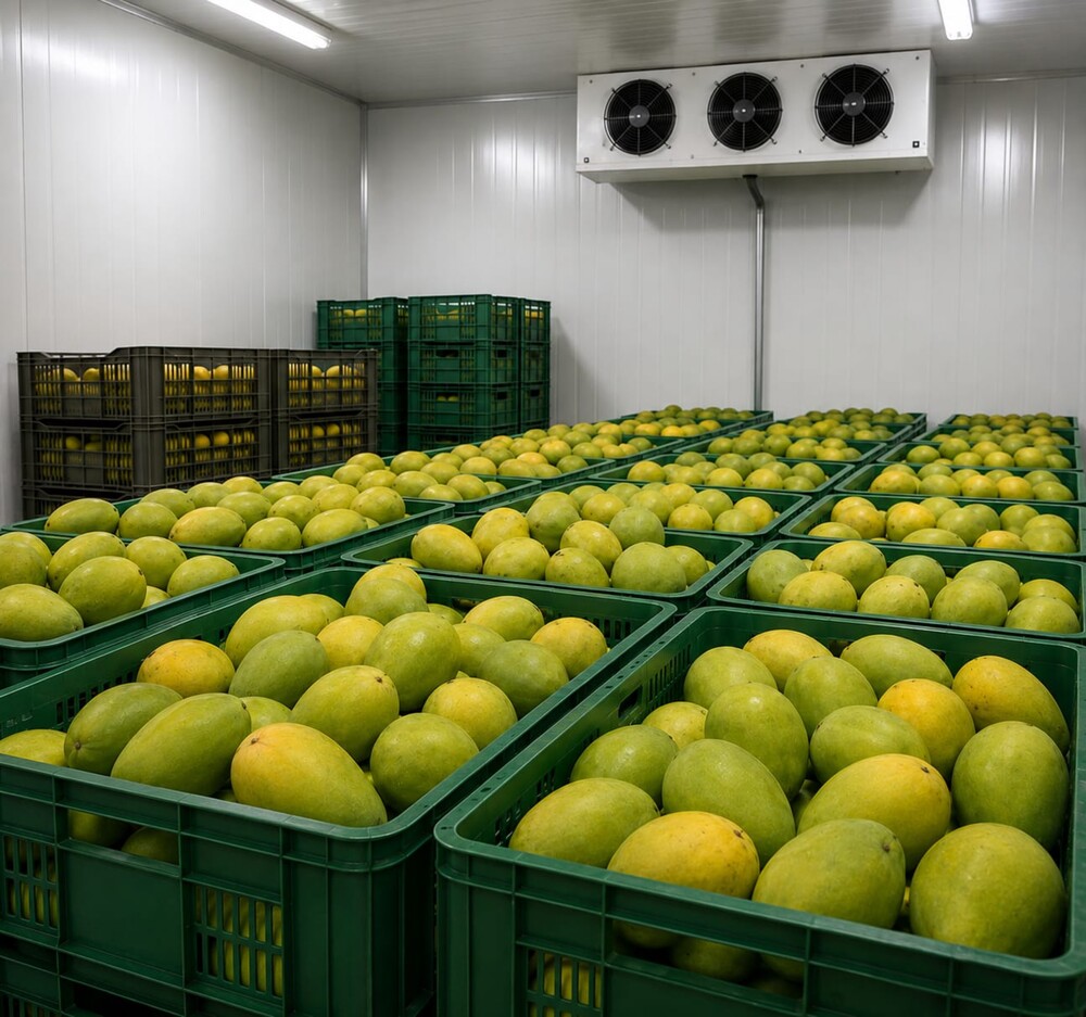 Mango Ripening Chamber - Door Type: Single Industrial Door