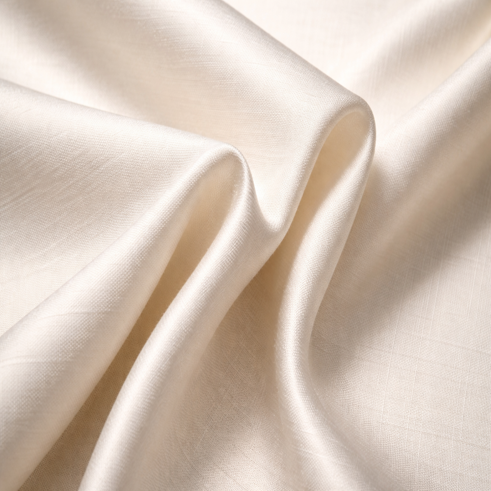 Chinya Silk Fabric, Soft Lightweight Silk with Slight Crisp Feel for Saree, Blouse & Designer Garments