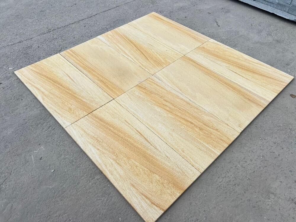 Teak Shot Blast Slab