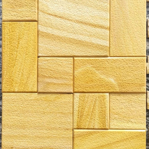 Teak Shot Blast Pattern Sandstone