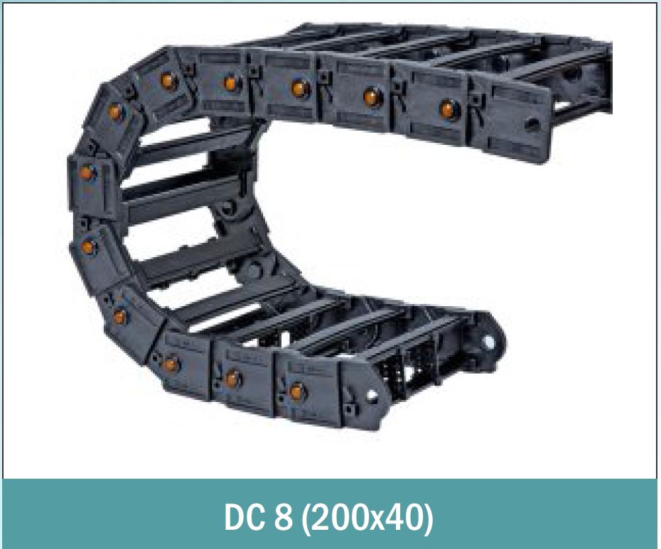 Drag Chain - Armored Material: Rubber