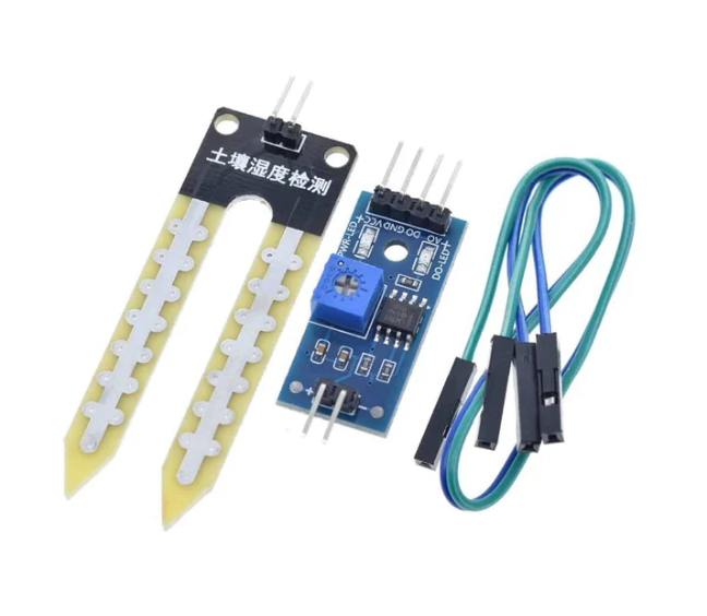 Soil Moisture Sensor, Soil Moisture Meter, Soil Humidity Sensor, Water Sensor, Soil Hygrometer for Arduino