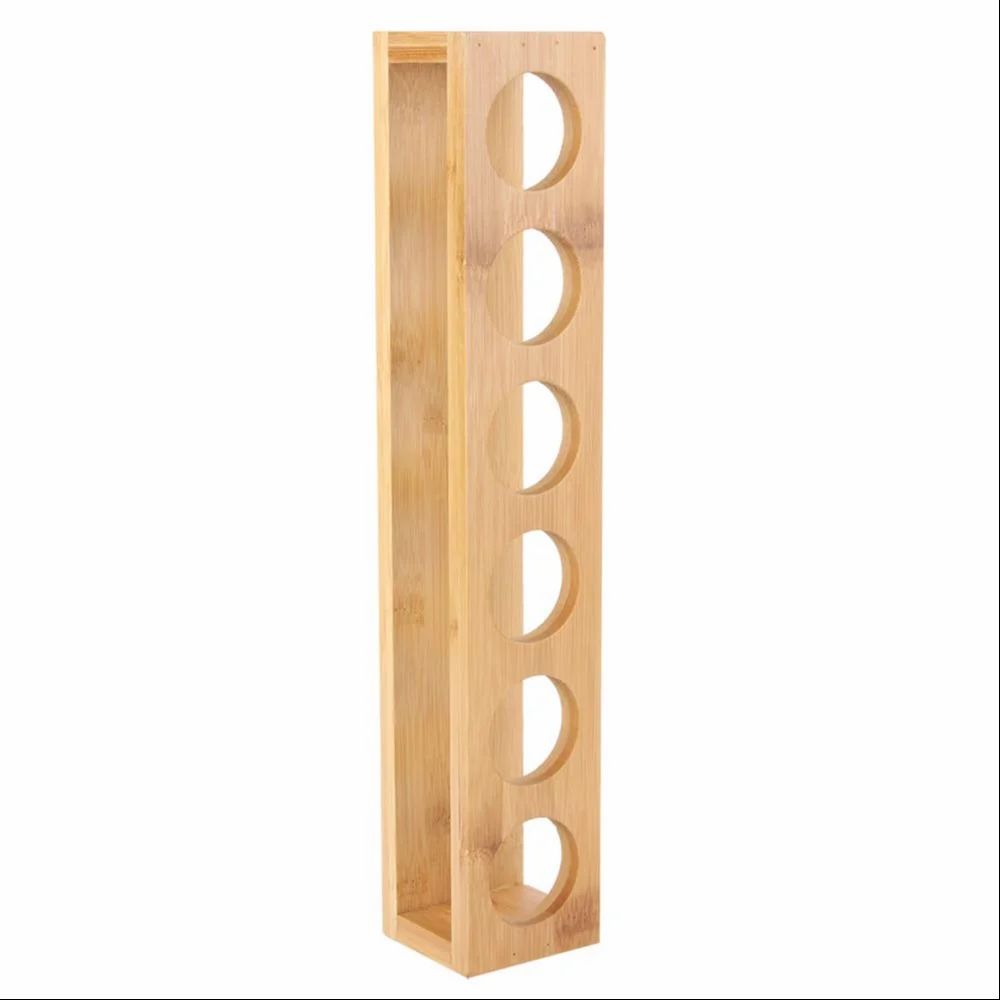 Wooden Wi-ne Glass Rack Desktop Stable Bar
