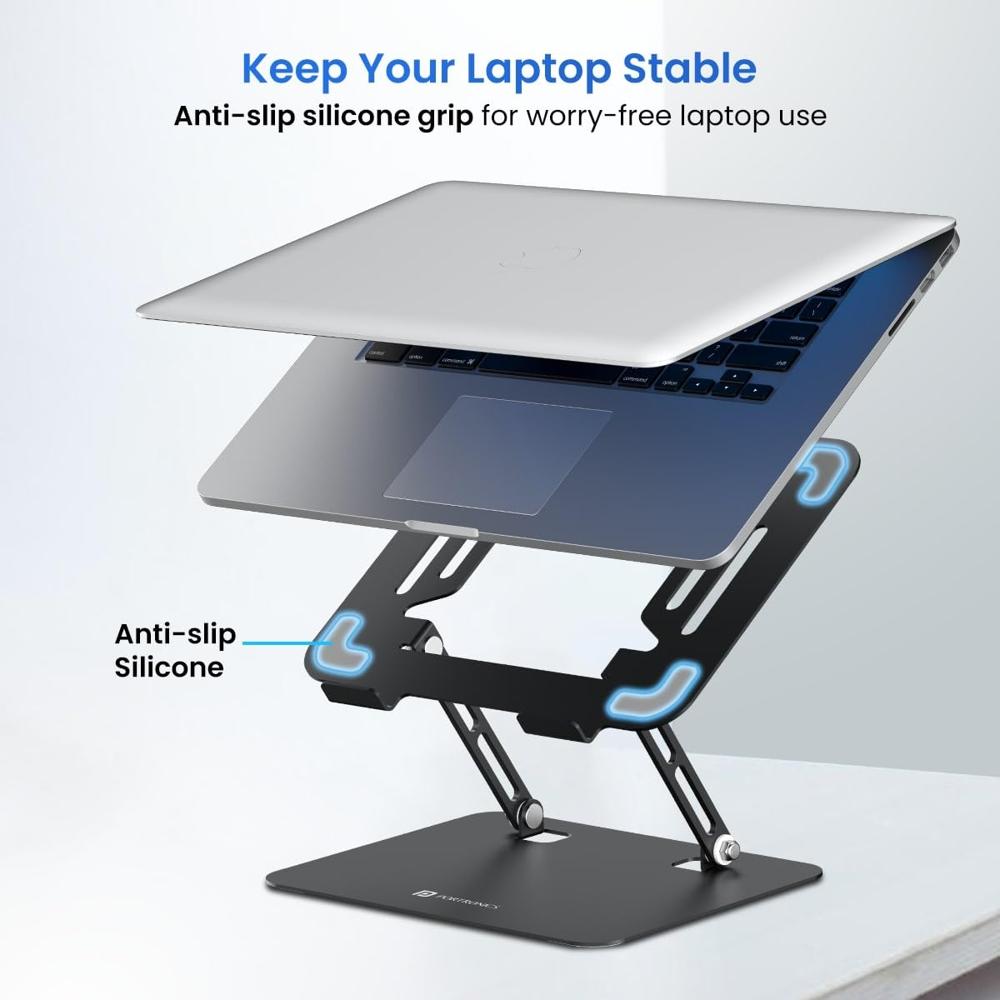 Portronics My Buddy K3 Pro Laptop Stand with Adjustable