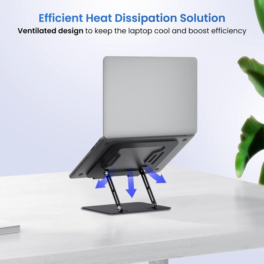 Portronics My Buddy K3 Pro Laptop Stand with Adjustable