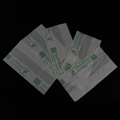 White Biodegradable Grocery Pouche