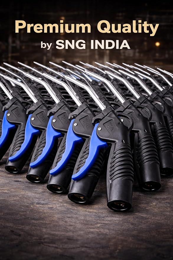 Painter Spray Gun Air Blow Gun Pressure Die Casting Alluminium Body (ABG-06) (Pack of 4)