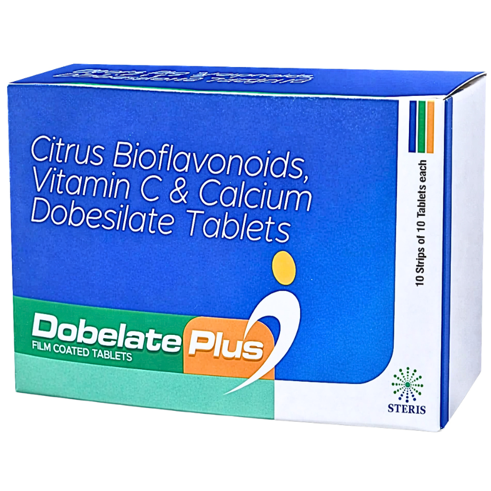 Citrus Bioflavonoids Vitamin C & Calcium Dobesilate Tablets - Dosage Form: Solid (oral Tablet)