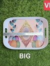 Melamine Designer Tray Big  Myra - Color: Custom