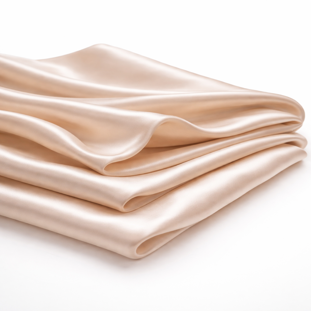 Resham Chiniya Silk Fabric, Soft Lightweight Premium Silk with Smooth Finish for Saree, Blouse & Designer Wear