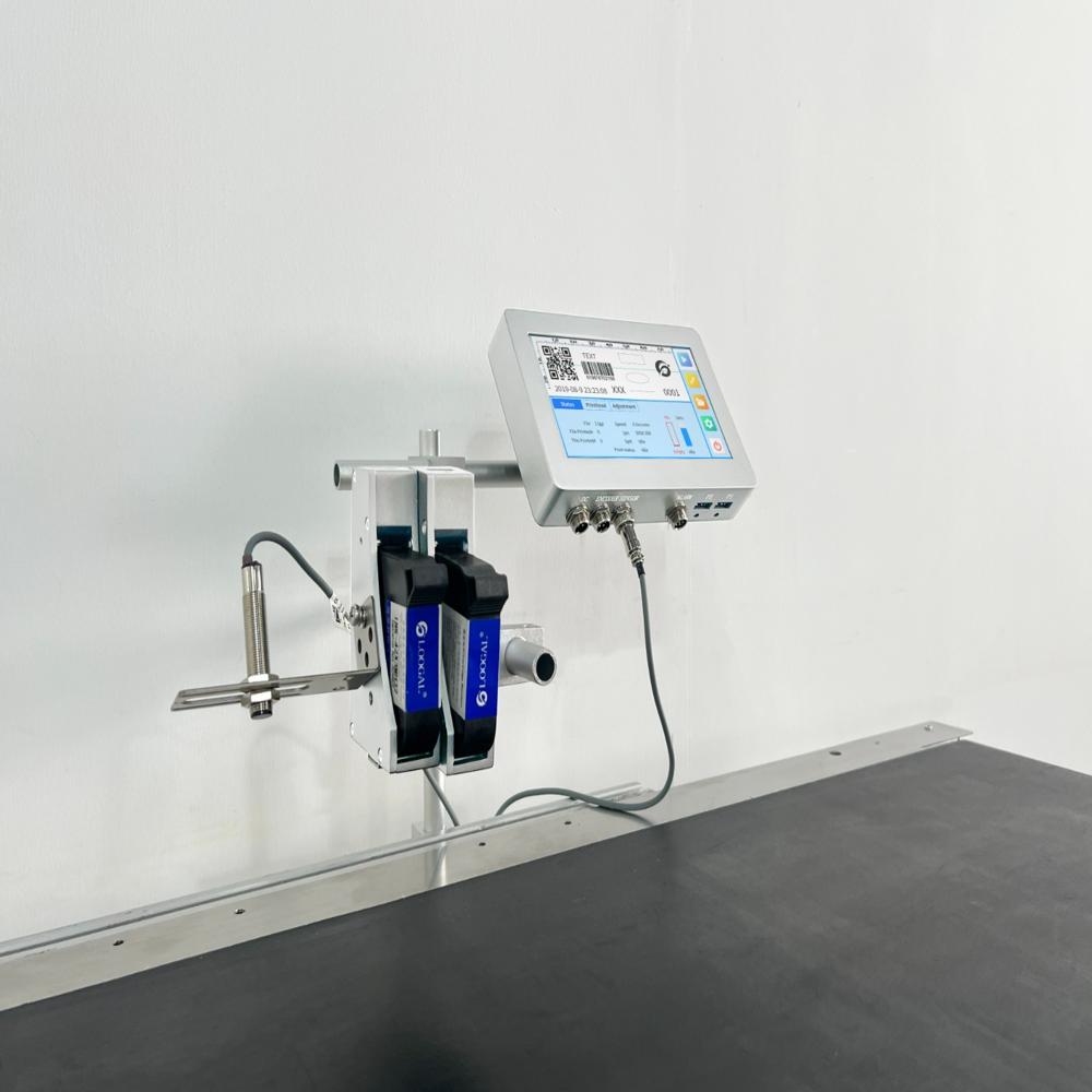 Batch And Price Coding Machine - Color: Silver