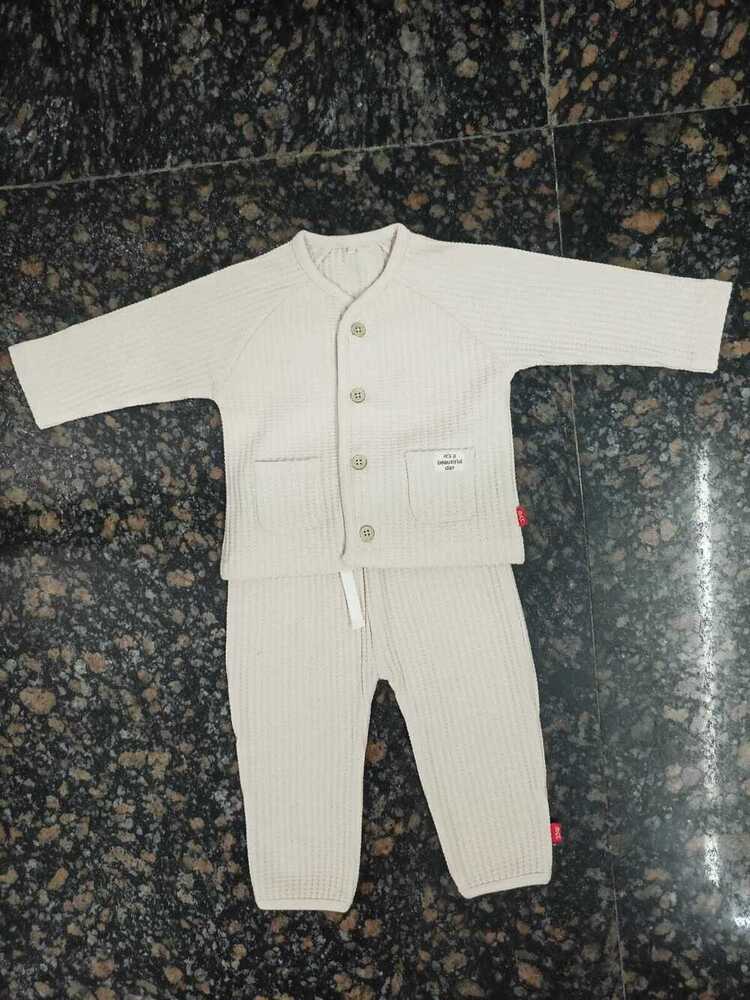 Lycra Blend Wide Waffle Knit Fabric