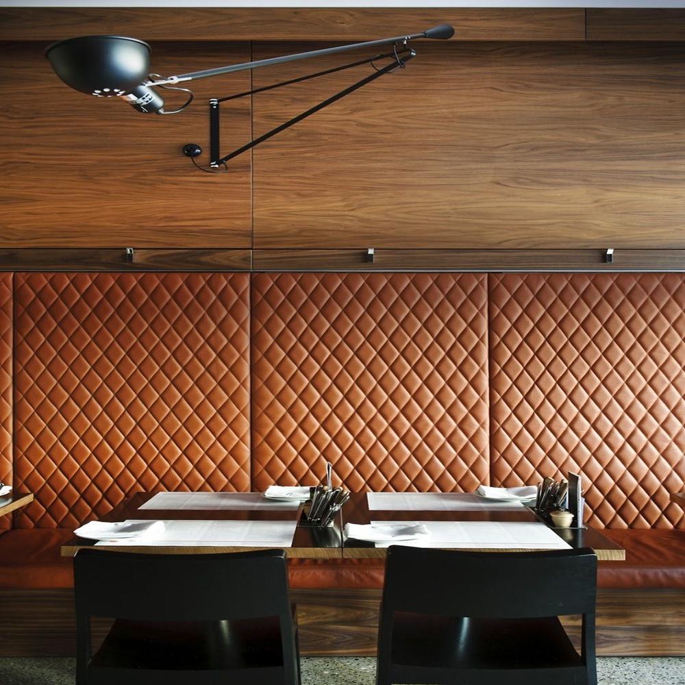 Luxury Leather Wall Panels Leatherite Finish Wall & Ceiling Panels Premium Bed Back Upholstered Panels