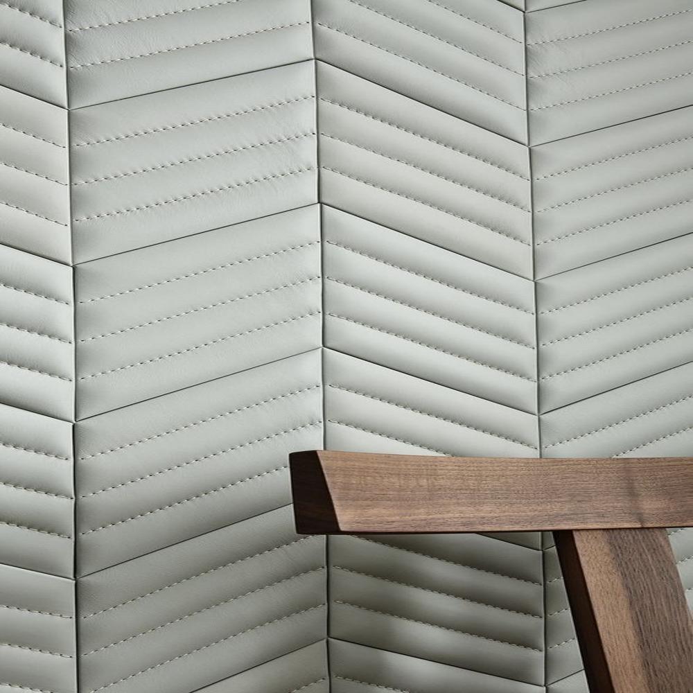 Luxury Leather Wall Panels Leatherite Finish Wall & Ceiling Panels Premium Bed Back Upholstered Panels