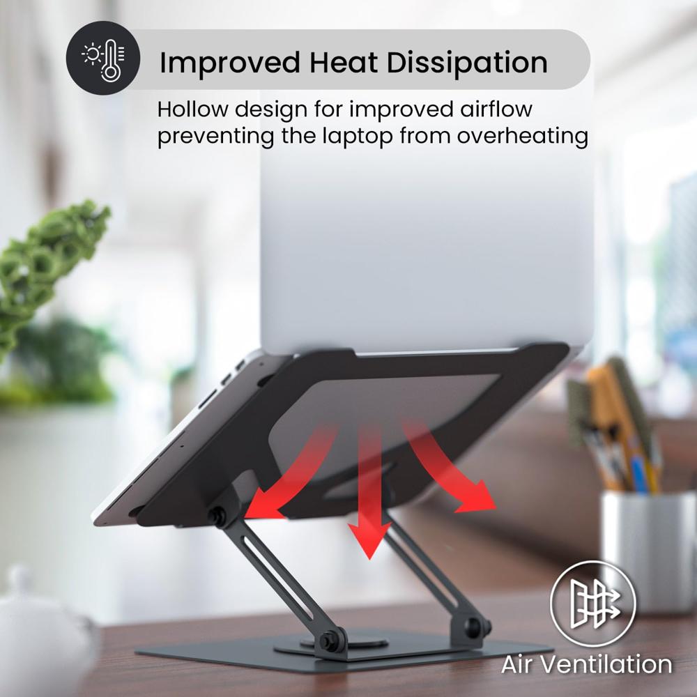 Portronics My Buddy K11 Metal Laptop Stand