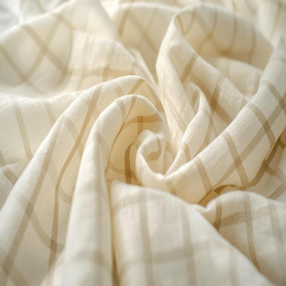 Kota Silk Cotton Fabric, Lightweight Breathable Checked Silk Cotton for Saree, Dupatta & Summer Wear