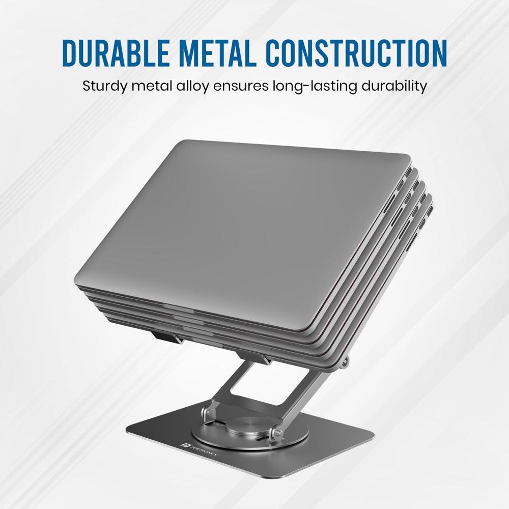 Portronics My Buddy K11 Pro Metal Laptop Stand