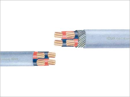 तांबा/एल्यूमिनियम चालक PVC इंसुलेटेड/शिथेड चार कोर केबल्स