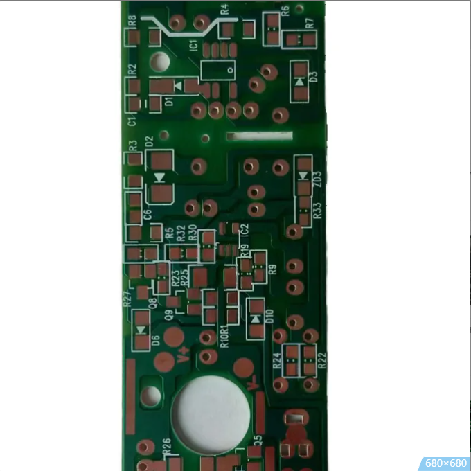 Feinuo Brand Single-Sided 94V0 PCB 1.2mm Thickness 35um Copper Custom Surface Finish Electronics Device Hunan Origin One-Stop