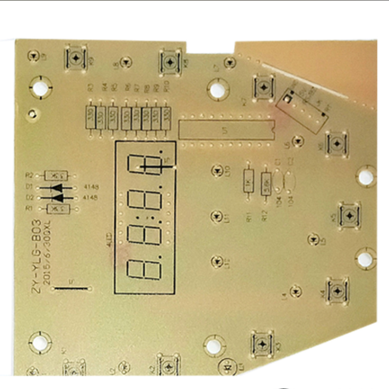 Feinuo Brand Single-Sided 94V0 PCB 1.2mm Thickness 35um Copper Custom Surface Finish Electronics Device Hunan Origin One-Stop