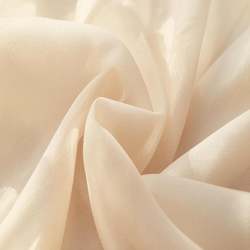 Organza Fabric 21 GSM, Lightweight Sheer Transparent Premium Fabric for Dupatta, Saree & Designer Wear