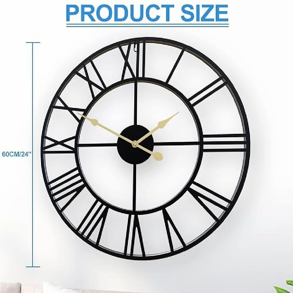 24 Inch Large Wall Clock
