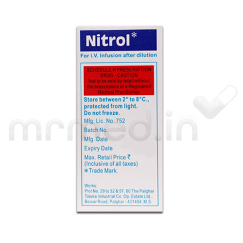 Nitrol 20 mg Injection, Mitoxantrone Anti Cancer Oncology Medicine